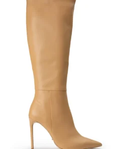 Tony Bianco New Arrivals Apollo Honey Nappa 10.5cm Calf Boots