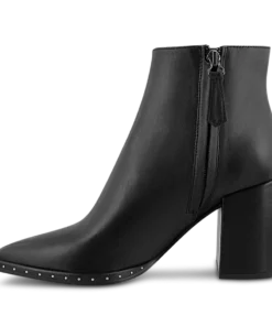 Tony Bianco Bailey Black Albany 8.5cm Ankle Boots Shoes