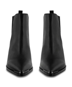 Tony Bianco Best Sellers Bello Black Jetta Polish 8.5cm Ankle Boots