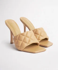 Tony Bianco Betty Honey Sheep Nappa 10.5cm Heels Shoes