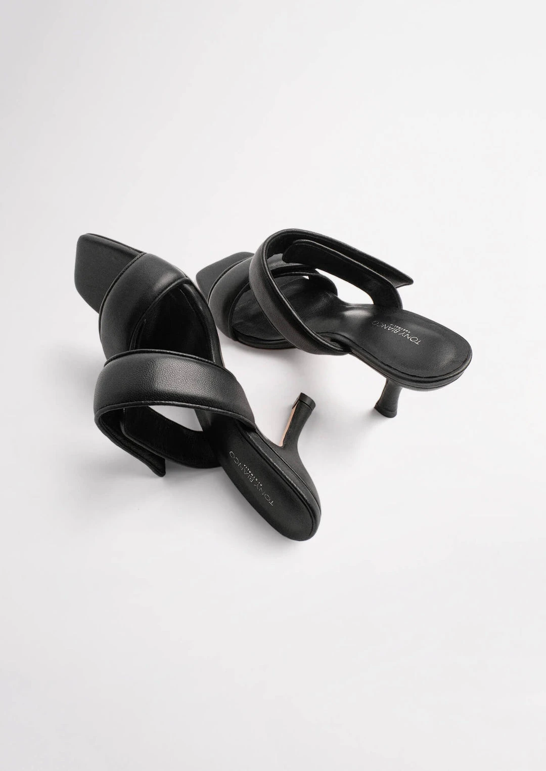 Tony Bianco Bounty Black Sheep Nappa 8.5cm Heels Shoes 7 Tony Bianco Bounty Black Sheep Nappa 8.5cm Heels Shoes