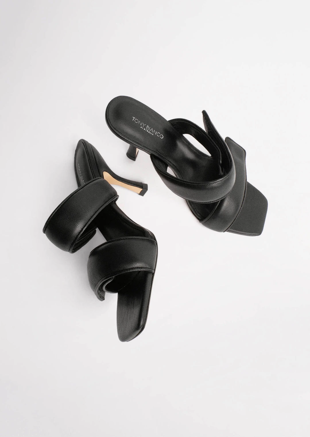 Tony Bianco Bounty Black Sheep Nappa 8.5cm Heels Shoes 5 Tony Bianco Bounty Black Sheep Nappa 8.5cm Heels Shoes