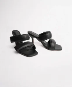 Tony Bianco Bounty Black Sheep Nappa 8.5cm Heels Shoes