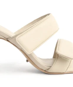 Tony Bianco Bounty Vanilla Sheep Nappa 8.5cm Heels