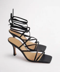 Tony Bianco Caden Black Sheep Nappa 8.5cm Heels 14 Tony Bianco Caden Black Sheep Nappa 8.5cm Heels