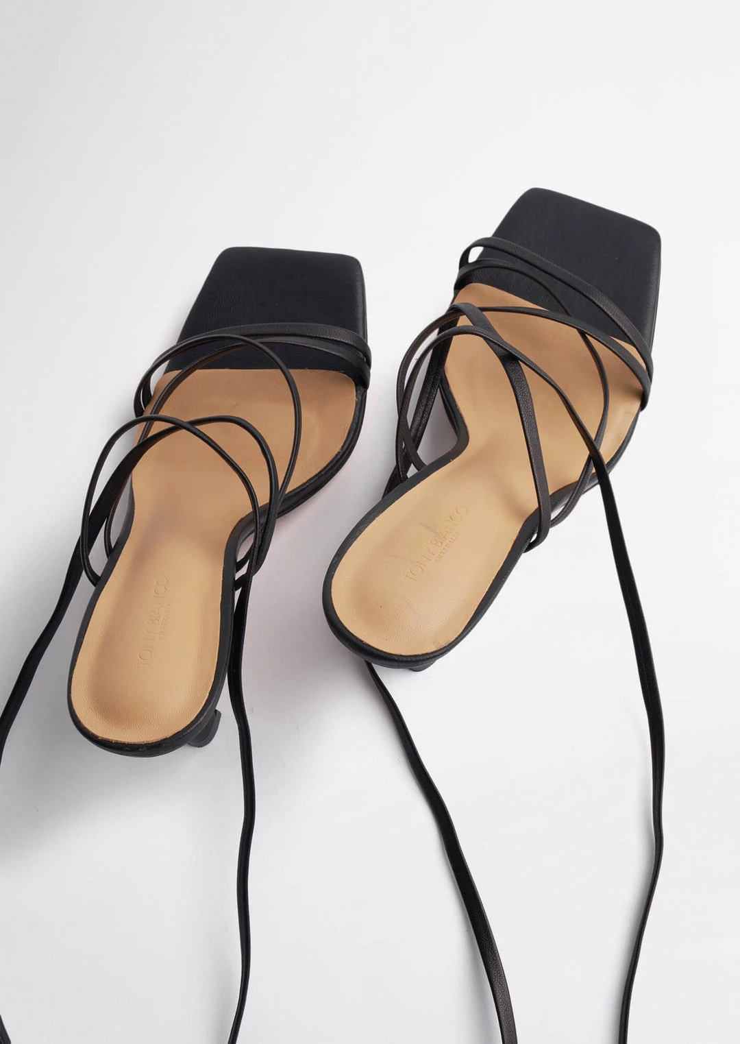 Tony Bianco Caden Black Sheep Nappa 8.5cm Heels 6 Tony Bianco Caden Black Sheep Nappa 8.5cm Heels