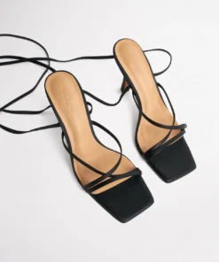 Tony Bianco Caden Black Sheep Nappa 8.5cm Heels 15 Tony Bianco Caden Black Sheep Nappa 8.5cm Heels