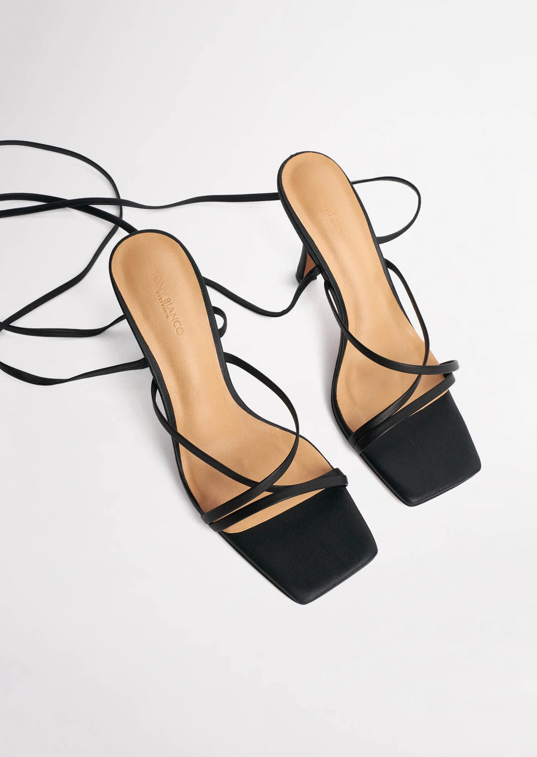 Tony Bianco Caden Black Sheep Nappa 8.5cm Heels 9 Tony Bianco Caden Black Sheep Nappa 8.5cm Heels