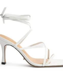 Tony Bianco Hot List Caden White Sheep Nappa 8.5cm Heels