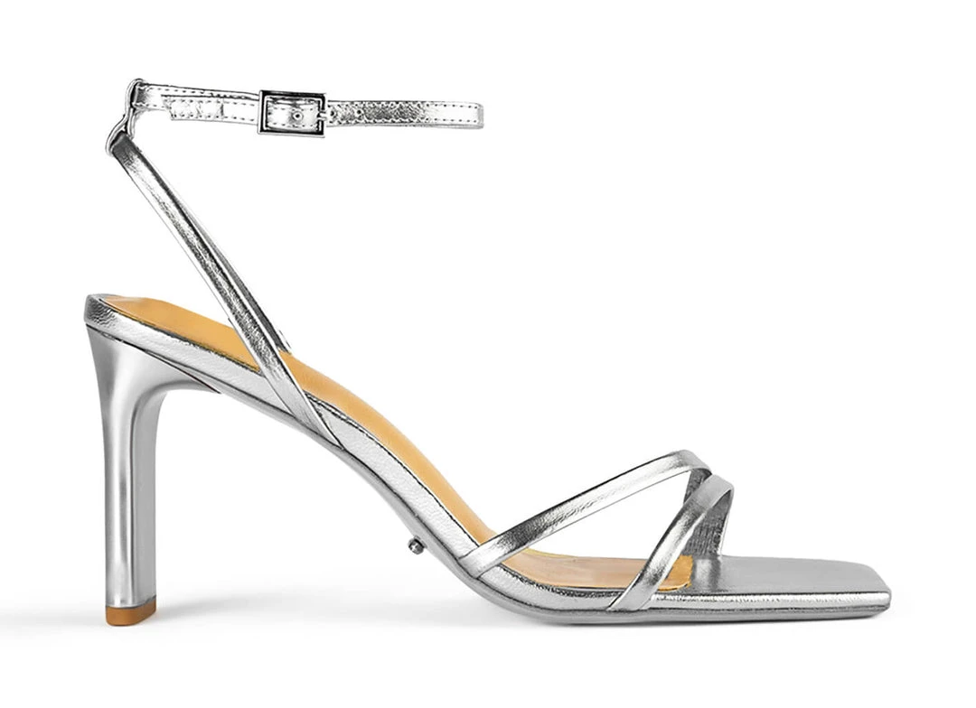 Tony Bianco Corso Silver Foil 8.5cm Heels 3 Tony Bianco Corso Silver Foil 8.5cm Heels
