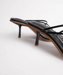 Tony Bianco Shoes Danni Black Sheep Nappa 6.5cm Heels