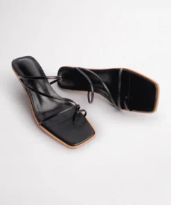 Tony Bianco Shoes Danni Black Sheep Nappa 6.5cm Heels