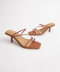 Tony Bianco Danni Tan Como 6.5cm Heels 12 Tony Bianco Danni Tan Como 6.5cm Heels