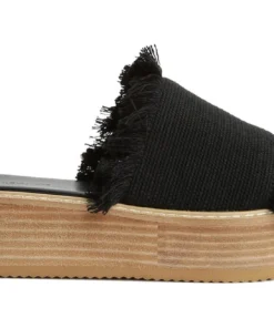 Tony Bianco Ebony Black 4.5cm Sandals Shoes