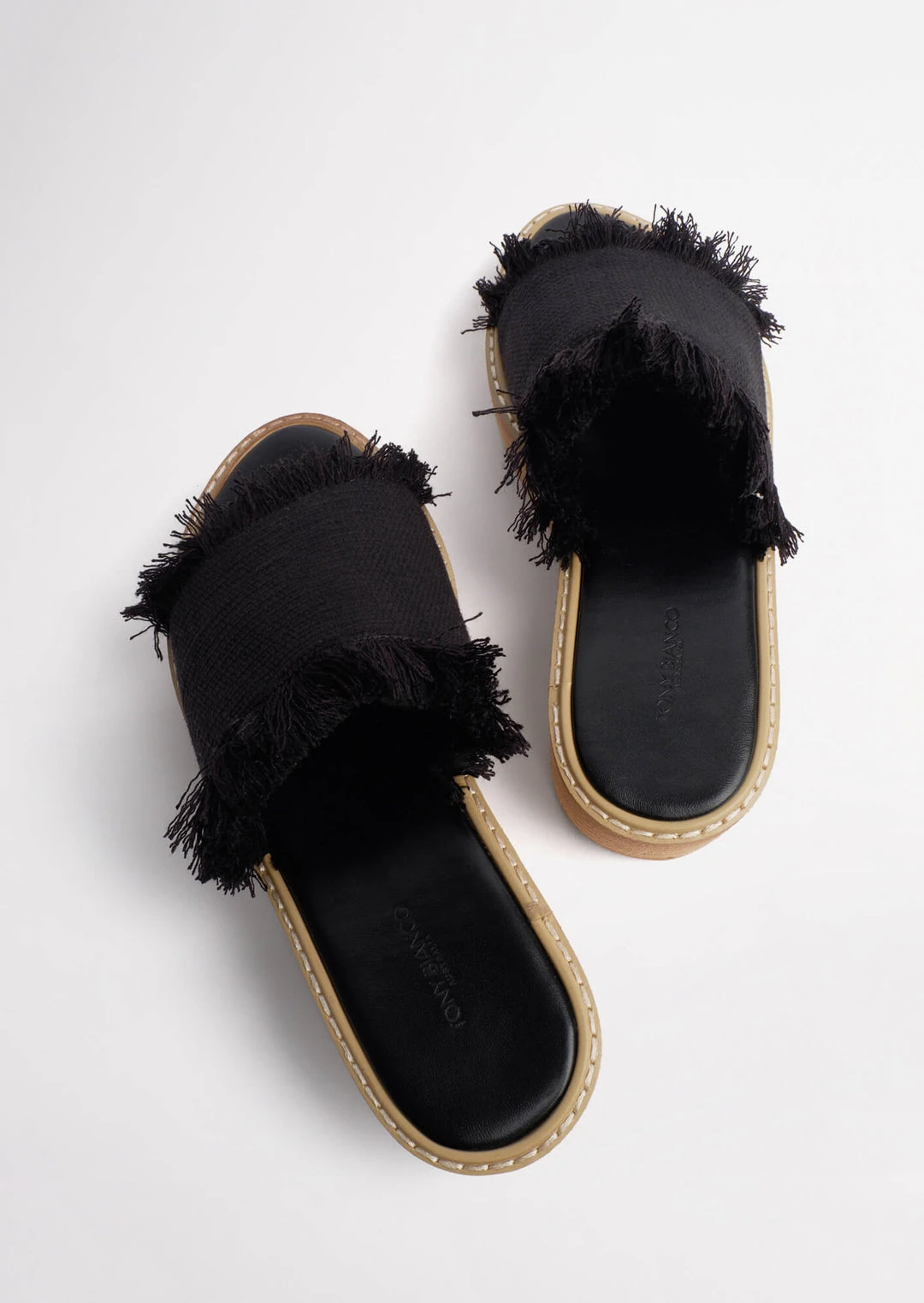 Tony Bianco Ebony Black 4.5cm Sandals Shoes 6 Tony Bianco Ebony Black 4.5cm Sandals Shoes