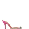 Tony Bianco New Arrivals Ellen Pink Satin 10.5cm Heels
