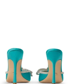 Tony Bianco Ellen Sea Satin 10.5cm Heels New Arrivals 9 Tony Bianco Ellen Sea Satin 10.5cm Heels New Arrivals