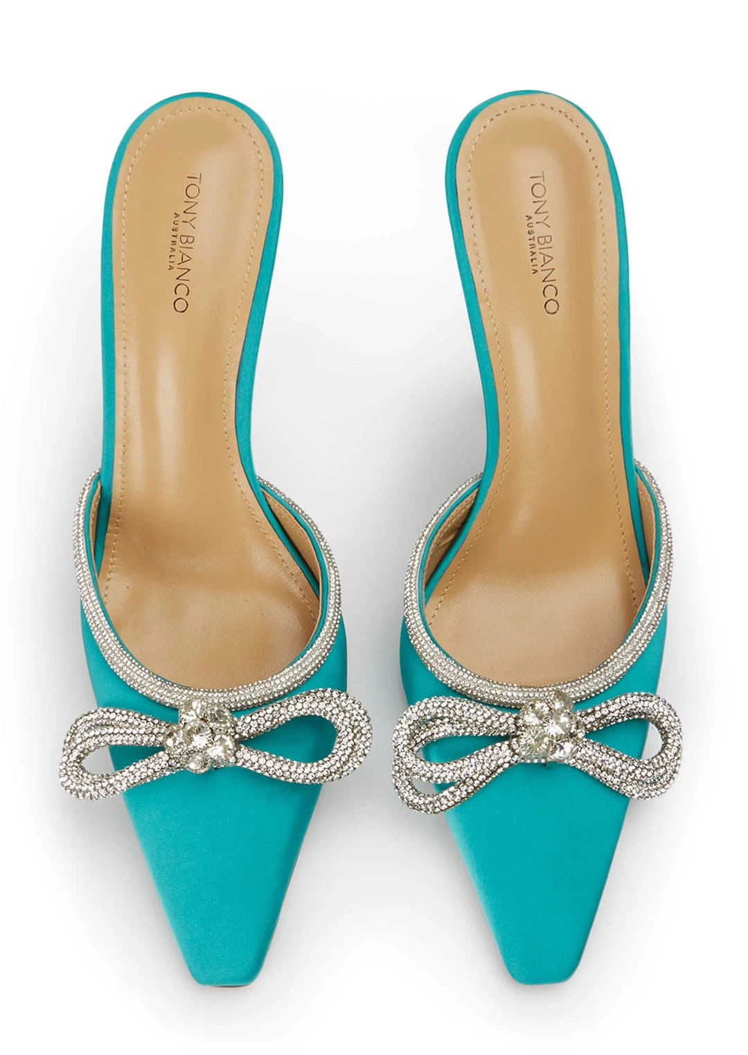 Tony Bianco Ellen Sea Satin 10.5cm Heels New Arrivals 5 Tony Bianco Ellen Sea Satin 10.5cm Heels New Arrivals