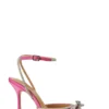 Tony Bianco Eros Pink Satin 10.5cm Heels New Arrivals 1 Tony Bianco Eros Pink Satin 10.5cm Heels New Arrivals