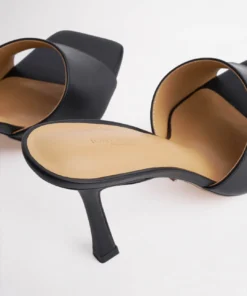 Tony Bianco Shoes Flora Black Como 10.5cm Heels