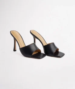 Tony Bianco Shoes Flora Black Como 10.5cm Heels