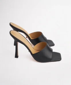 Tony Bianco Shoes Flora Black Como 10.5cm Heels