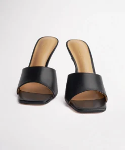 Tony Bianco Shoes Flora Black Como 10.5cm Heels