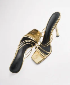 Tony Bianco Best Sellers Foxie Gold Foil 10.5cm Heels 10 Tony Bianco Best Sellers Foxie Gold Foil 10.5cm Heels