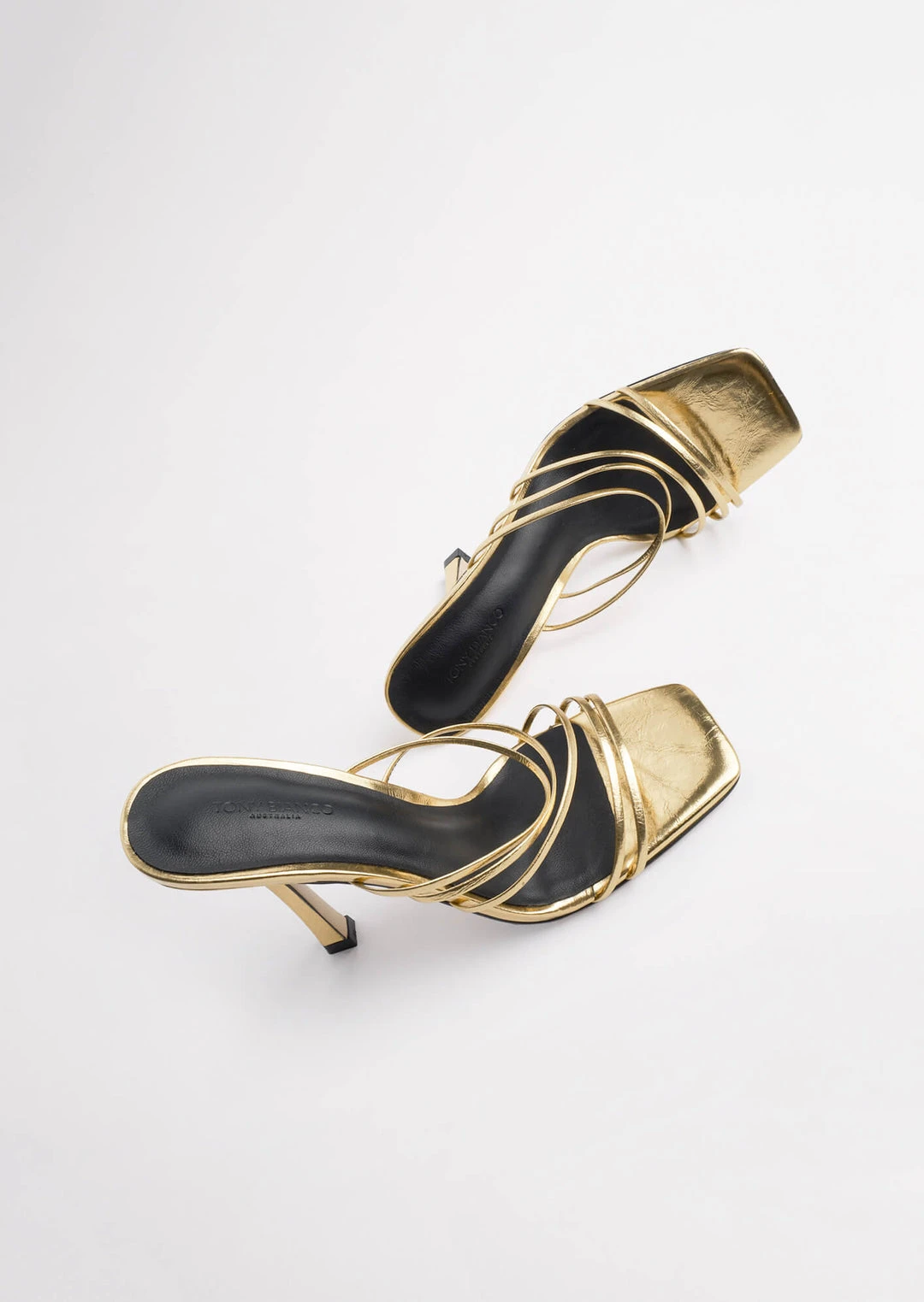 Tony Bianco Best Sellers Foxie Gold Foil 10.5cm Heels 7 Tony Bianco Best Sellers Foxie Gold Foil 10.5cm Heels