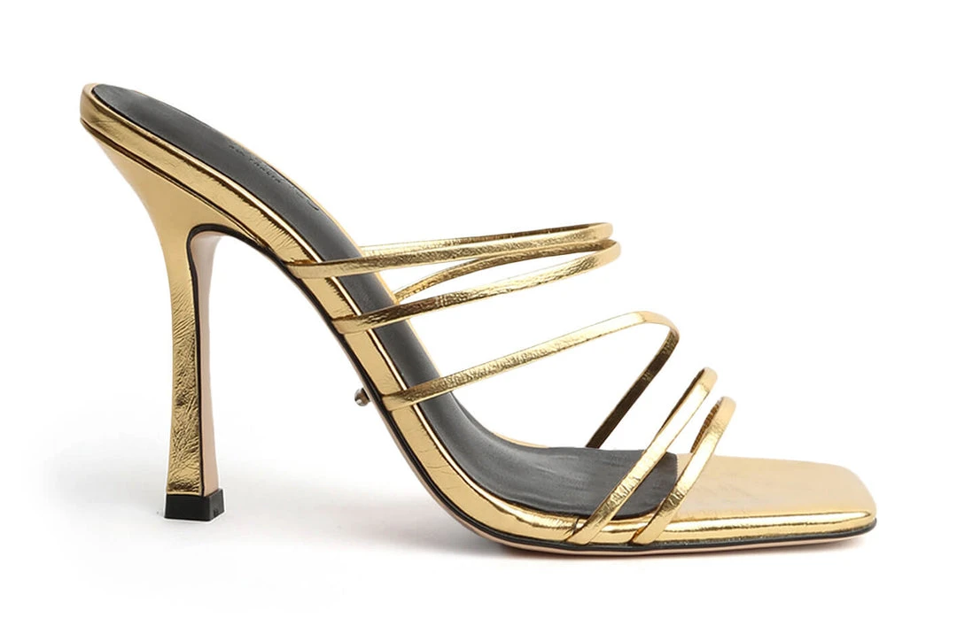 Tony Bianco Best Sellers Foxie Gold Foil 10.5cm Heels 3 Tony Bianco Best Sellers Foxie Gold Foil 10.5cm Heels