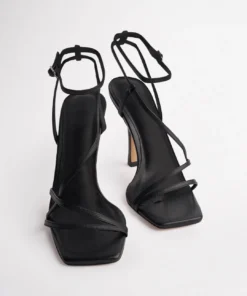 Tony Bianco Best Sellers Franci Black Kid 10.5cm Heels