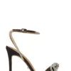 Tony Bianco Franz Black Satin 10.5cm Heels New Arrivals
