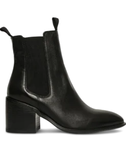 Tony Bianco Hampton Black Calais 7cm Ankle Boots Shoes