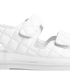 Tony Bianco Hiranni White Sheep Nappa 3.5cm Sandals