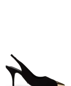 Tony Bianco Hope Black Suede 9.5cm Heels