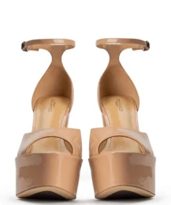 Tony Bianco Jayze Nude Patent 14cm Heels New Arrivals