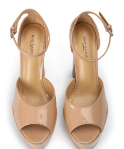 Tony Bianco Jayze Nude Patent 14cm Heels New Arrivals