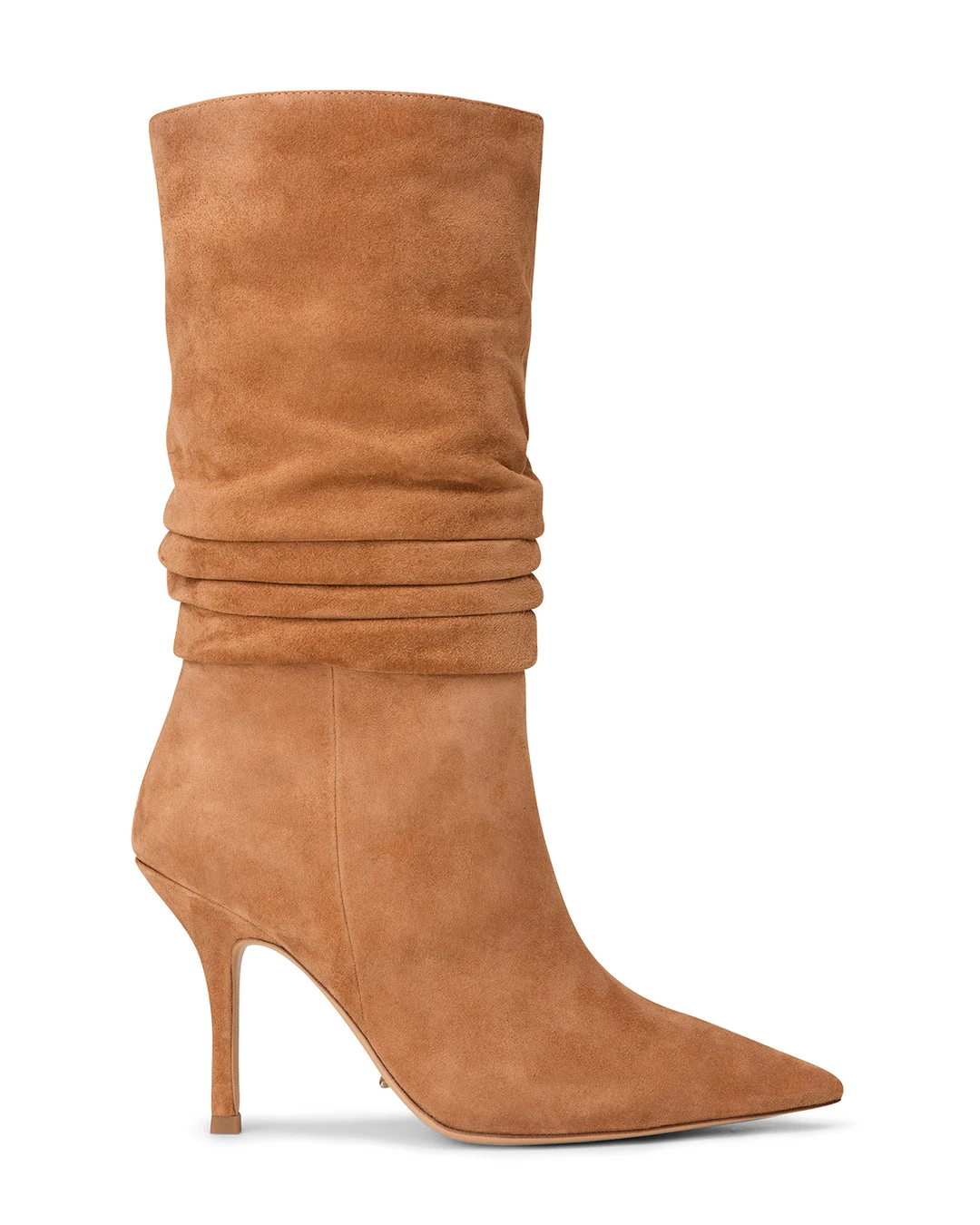 Tony Bianco Kerri Butterscotch Suede 9.5cm Calf Boots 3 Tony Bianco Kerri Butterscotch Suede 9.5cm Calf Boots
