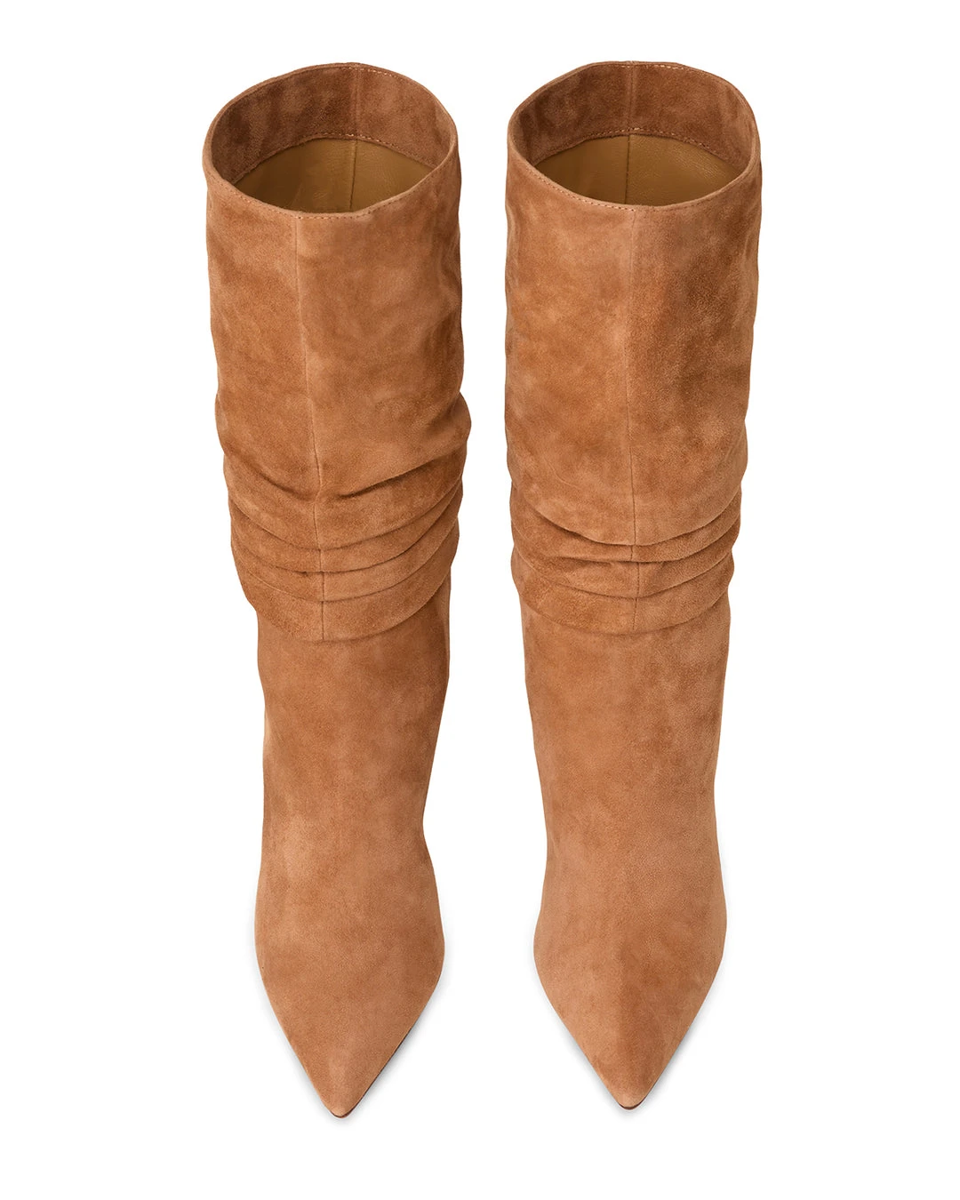 Tony Bianco Kerri Butterscotch Suede 9.5cm Calf Boots 6 Tony Bianco Kerri Butterscotch Suede 9.5cm Calf Boots