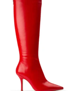 Tony Bianco Kortez Cherry Nappa 9.5cm Calf Boots Shoes