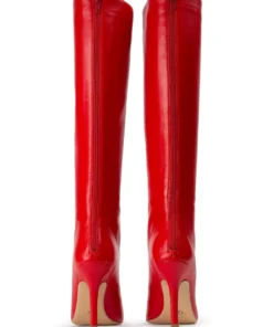 Tony Bianco Kortez Cherry Nappa 9.5cm Calf Boots Shoes 9 Tony Bianco Kortez Cherry Nappa 9.5cm Calf Boots Shoes