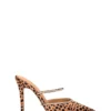 Tony Bianco Lure Leopard Satin 10.5cm Heels Shoes 2 Tony Bianco Lure Leopard Satin 10.5cm Heels Shoes