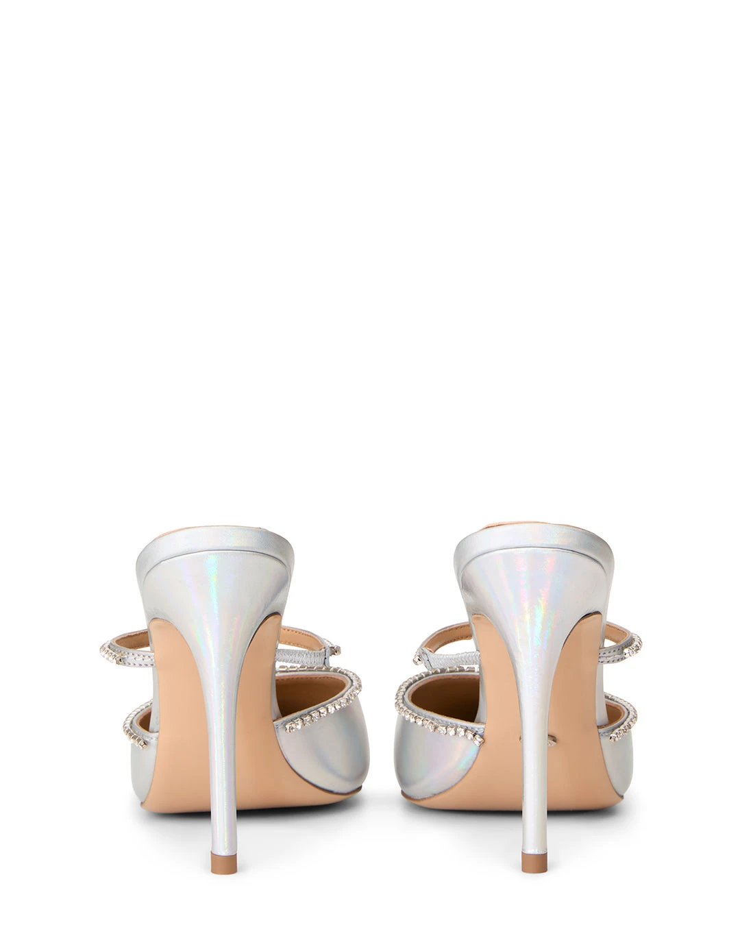 Tony Bianco Lure Silver Illumine 10.5cm Heels 6 Tony Bianco Lure Silver Illumine 10.5cm Heels