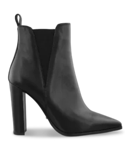 Tony Bianco Leigh Black Como 10.3cm Ankle Boots Shoes