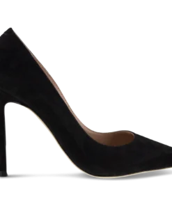 Tony Bianco Lotus Black Kid Suede 10.3cm Heels Shoes