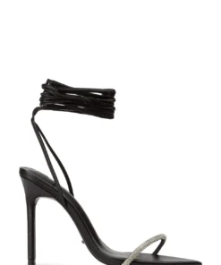 Tony Bianco Makai Black Nappa 10.5cm Heels