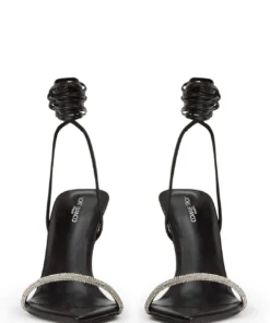 Tony Bianco Makai Black Nappa 10.5cm Heels