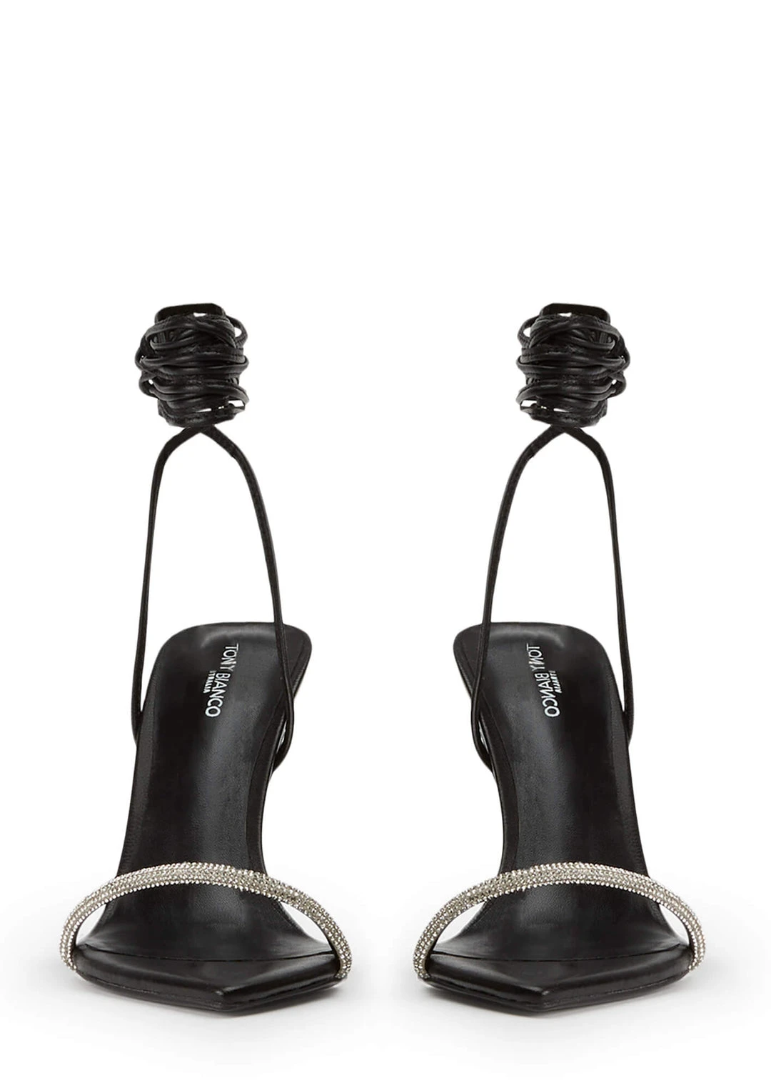 Tony Bianco Makai Black Nappa 10.5cm Heels 4 Tony Bianco Makai Black Nappa 10.5cm Heels