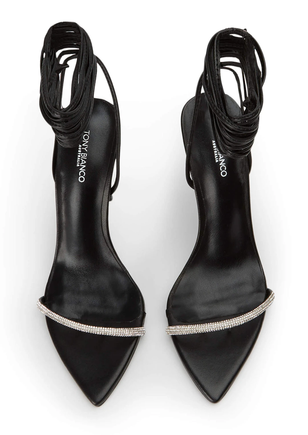 Tony Bianco Makai Black Nappa 10.5cm Heels 5 Tony Bianco Makai Black Nappa 10.5cm Heels