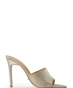 Tony Bianco Marley Gold Aura 10.5cm Heels